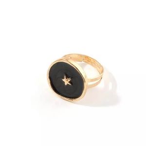 Ring - Women’s Adjustable Star Ring Gold Color